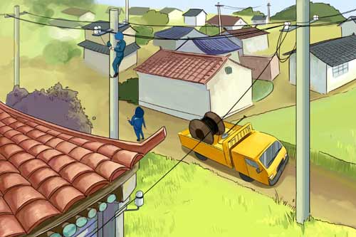 农村低压接户线电路安装与导线安全距离要求有哪些